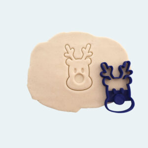 Rudolf poro piparkakkumuotti