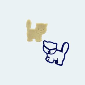 kissa piparkakkumuotti